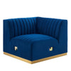 Modway Conjure Upholstered Sofas/Sectionals/Armchairs, Navy