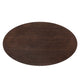 Modway Lippa Dining Table 60’’ Gold Cherry Walnut MDY-EEI-5524-GLD-CHE