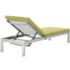 Shore Outdoor Patio Aluminum Chaise with Cushions - No Shipping Charges