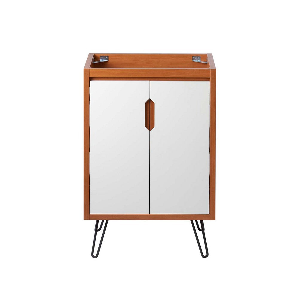 Energize 24" Bathroom Vanity Cabinet (Sink Basin Not Included) by Modway| White