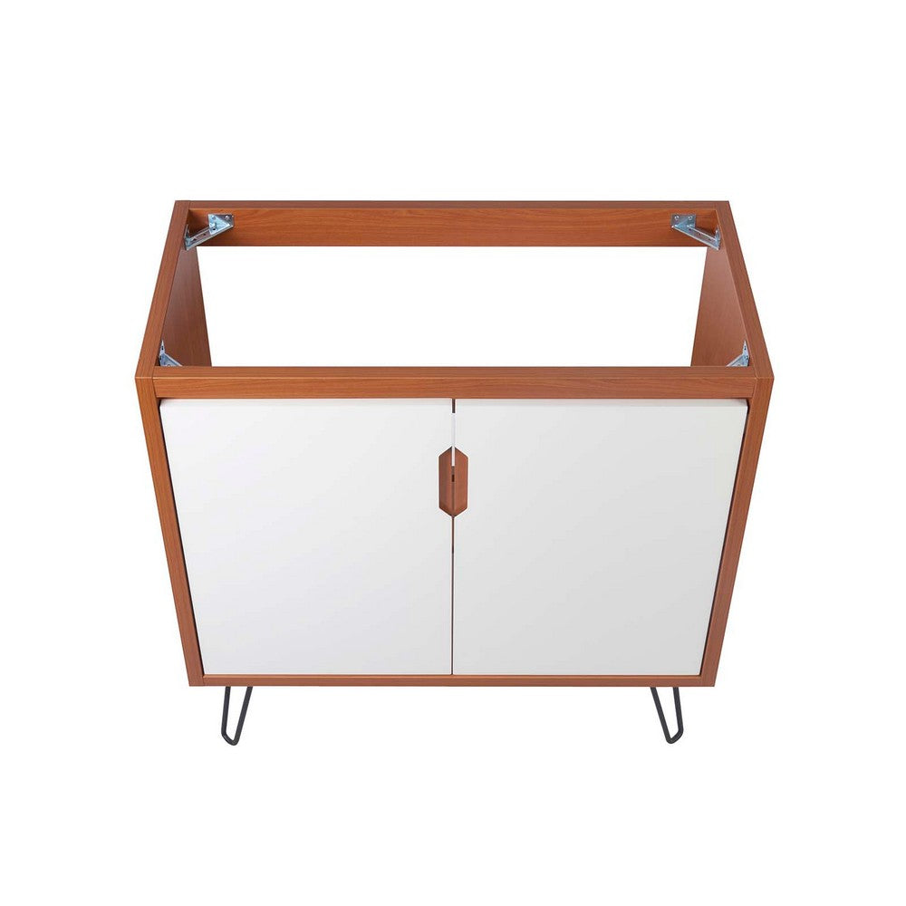 Energize 36" Bathroom Vanity Cabinet (Sink Basin Not Included) by Modway| White
