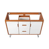 Energize 48" Double Sink Compatible (Not Included) Bathroom Vanity Cabinet by Modway| White