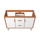 Energize 48" Double Sink Compatible (Not Included) Bathroom Vanity Cabinet by Modway| White
