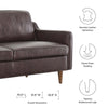 Impart Genuine Leather Sofa  - No Shipping Charges