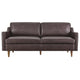 Impart Genuine Leather Sofa - No Shipping Charges MDY-EEI-5553-BRN