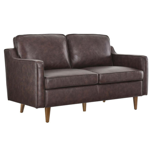 Impart Genuine Leather Loveseat  - No Shipping Charges