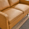 Impart Genuine Leather Loveseat - No Shipping Charges
