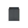 Bryn 24" Wall-Mount Bathroom Vanity (Sink Basin Not Included) by Modway| Gray