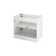Bryn 30" Wall-Mount Bathroom Vanity (Sink Basin Not Included) by Modway| White
