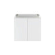 Bryn 30" Wall-Mount Bathroom Vanity (Sink Basin Not Included) by Modway| White