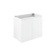 Bryn 30" Wall-Mount Bathroom Vanity (Sink Basin Not Included) by Modway| White