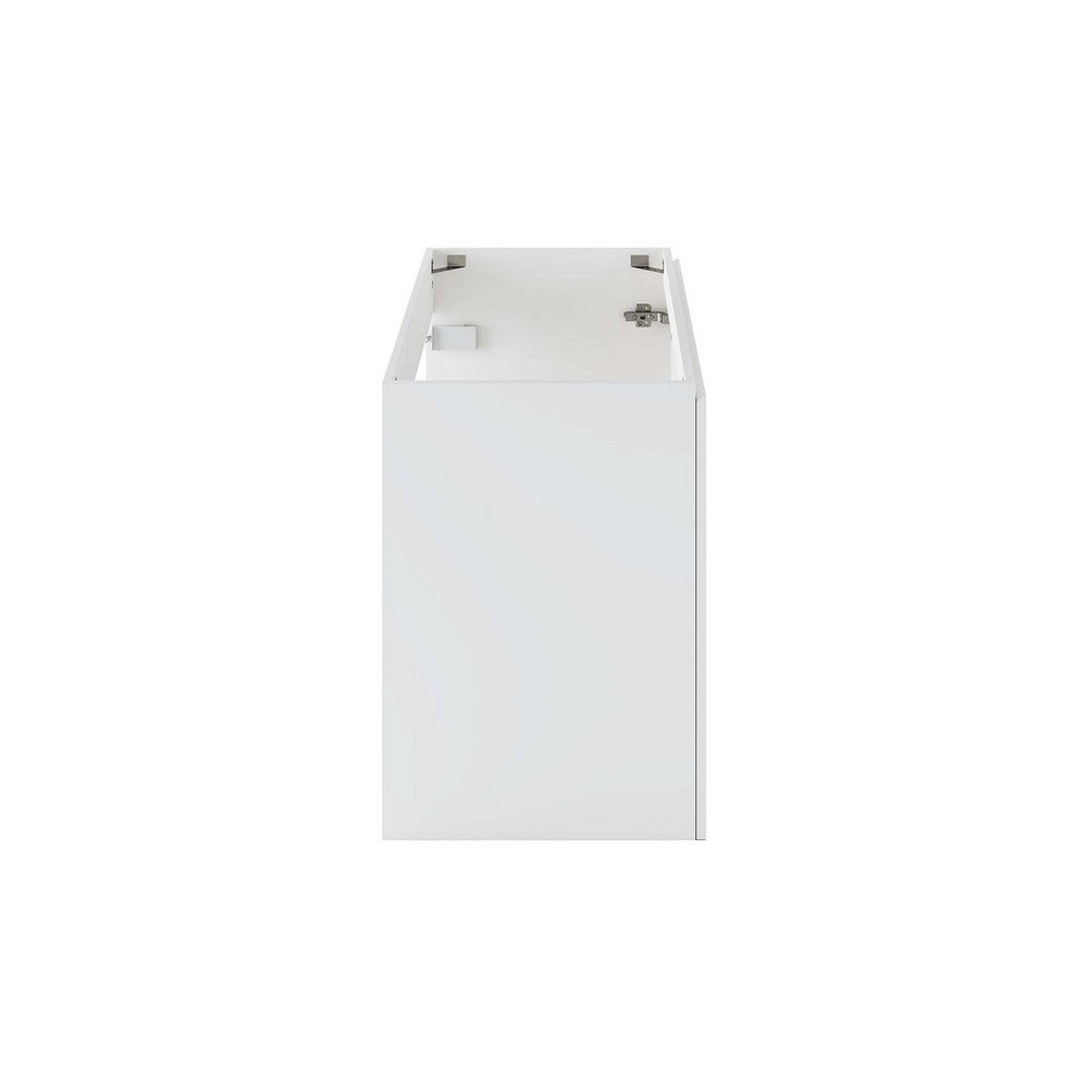 Bryn 36" Wall-Mount Bathroom Vanity (Sink Basin Not Included) by Modway| White