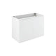 Bryn 36" Wall-Mount Bathroom Vanity (Sink Basin Not Included) by Modway| White