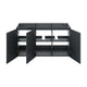 Bryn 48" Wall-Mount Bathroom Vanity (Sink Basin Not Included) by Modway| Gray