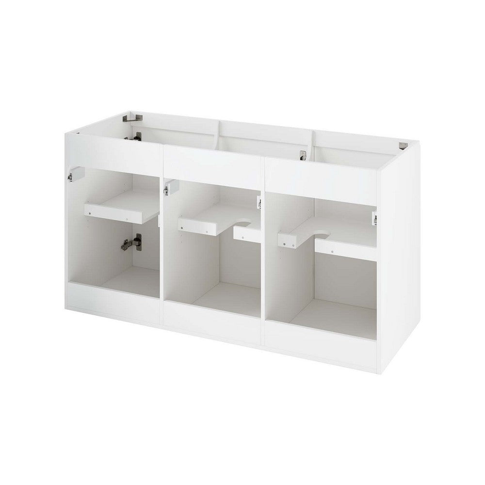 Bryn 48" Wall-Mount Bathroom Vanity (Sink Basin Not Included) by Modway| White