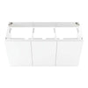 Bryn 48" Wall-Mount Bathroom Vanity (Sink Basin Not Included) by Modway| White