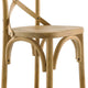 Modway Gear Counter Stool in Natural 19 x 17.5 x 39.5