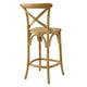 Modway Gear Counter Stool in Natural 19 x 17.5 x 39.5