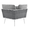 Stance Outdoor Patio Aluminum Corner Chair - No Shipping Charges