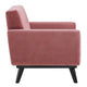 Engage Performance Velvet Armchair by Modway| Red
