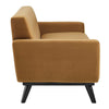 Engage Performance Velvet Loveseat by Modway| Brown