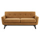 Engage Performance Velvet Loveseat by Modway| Brown
