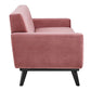 Modway Engage Performance Velvet Loveseat Dusty Rose MDY-EEI-5599-DUS