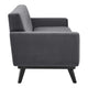 Engage Performance Velvet Loveseat by Modway| Gray