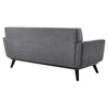 Engage Performance Velvet Loveseat by Modway| Gray