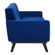 Engage Performance Velvet Loveseat by Modway| Blue