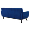 Engage Performance Velvet Loveseat by Modway| Blue