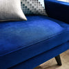 Engage Performance Velvet Loveseat by Modway| Blue