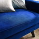 Engage Performance Velvet Loveseat by Modway| Blue