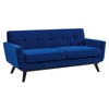 Engage Performance Velvet Loveseat by Modway| Blue