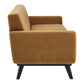 Modway Engage Performance Velvet Sofa Cognac MDY-EEI-5600-COG