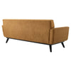 Engage Performance Velvet Sofa by Modway| Brown