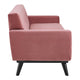 Engage Performance Velvet Sofa by Modway| Red