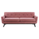 Engage Performance Velvet Sofa by Modway| Red