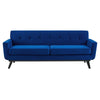 Modway Engage Performance Velvet Sofa Navy MDY-EEI-5600-NAV