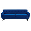 Engage Performance Velvet Sofa by Modway| Blue