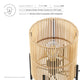 Casen Bamboo Table Lamp by Modway| Brown