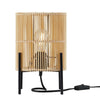 Casen Bamboo Table Lamp by Modway| Brown