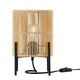Casen Bamboo Table Lamp by Modway| Brown