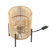 Casen Bamboo Table Lamp by Modway| Brown