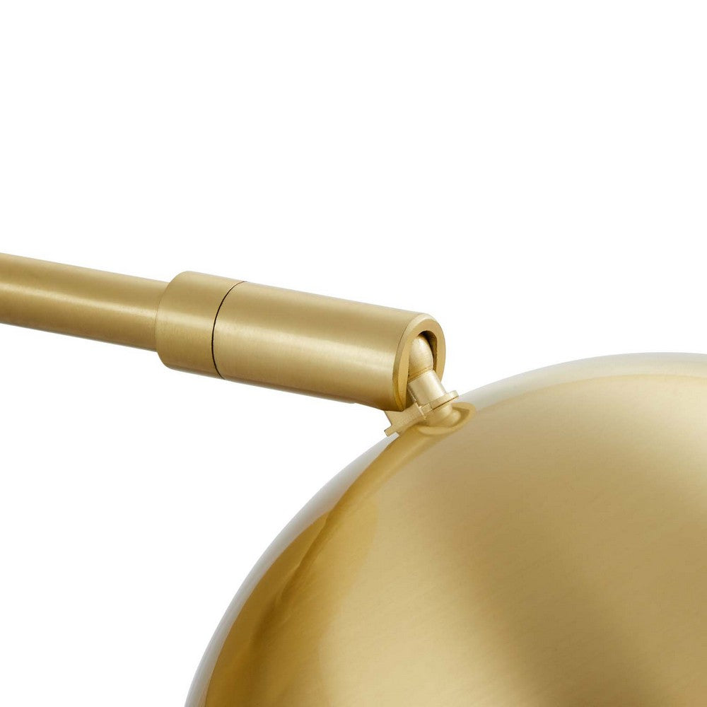 Chalice 4" Swing-Arm Metal Wall Sconce by Modway| Brown