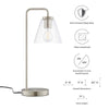 Element Glass Table Lamp by Modway| Silver