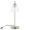 Element Glass Table Lamp by Modway| Silver