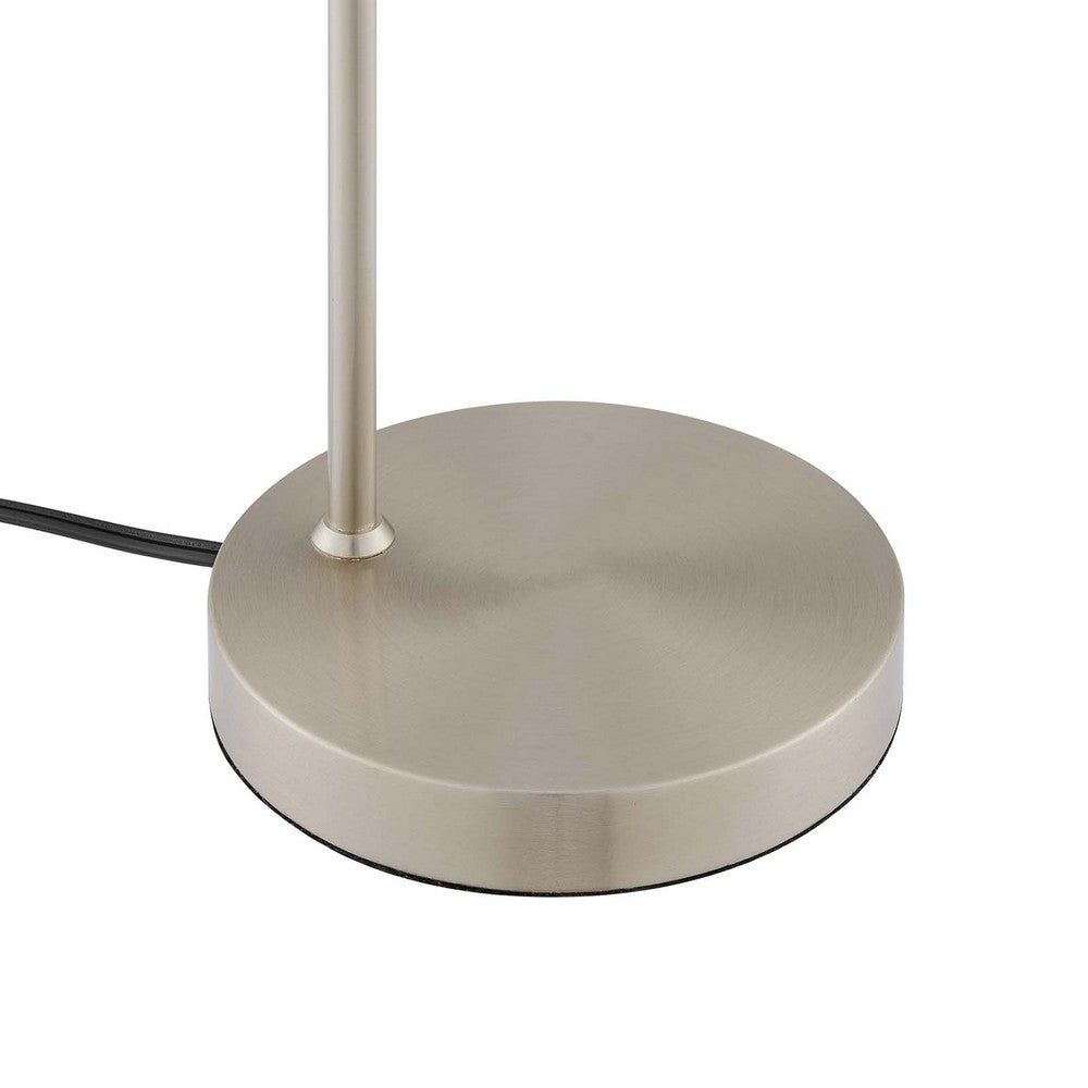 Element Glass Table Lamp by Modway| Silver
