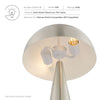 Modway Selena Metal Table Lamp in Satin Nickel MDY-EEI-5624-SNL