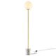 Logic Terrazzo Floor Lamp by Modway| White